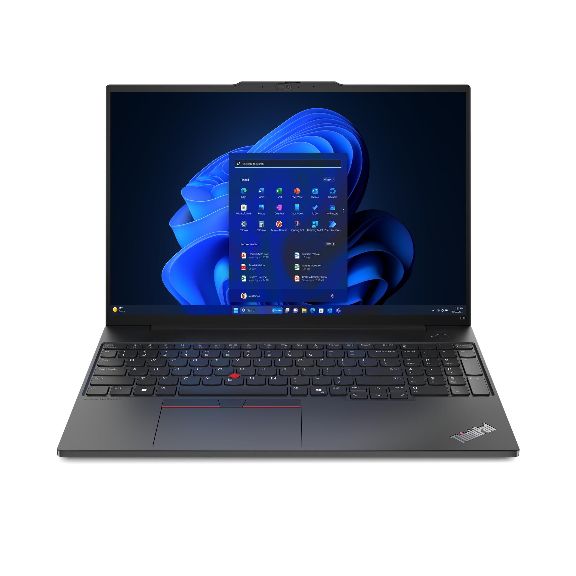Lenovo ENG NB TP E16 AMD G2 R7 16G 512G 11P