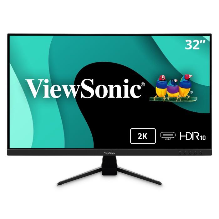 Viewsonic 32IN 1440P IPS Monitor With 65W USB C, HDMI, DP, AND HDR10.